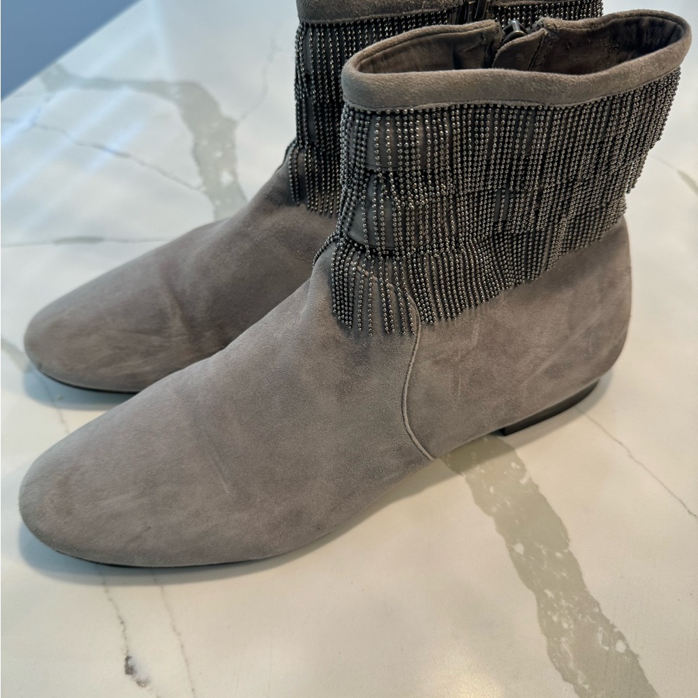 Bernardo Fiona Suede Booties